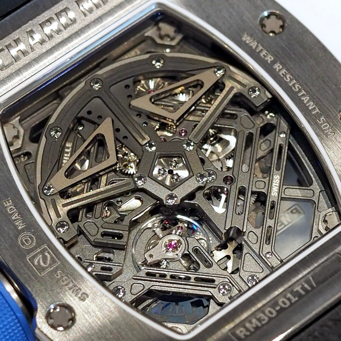 RM30-01 Automatic Winding with Declutchable Rotor TI | ART