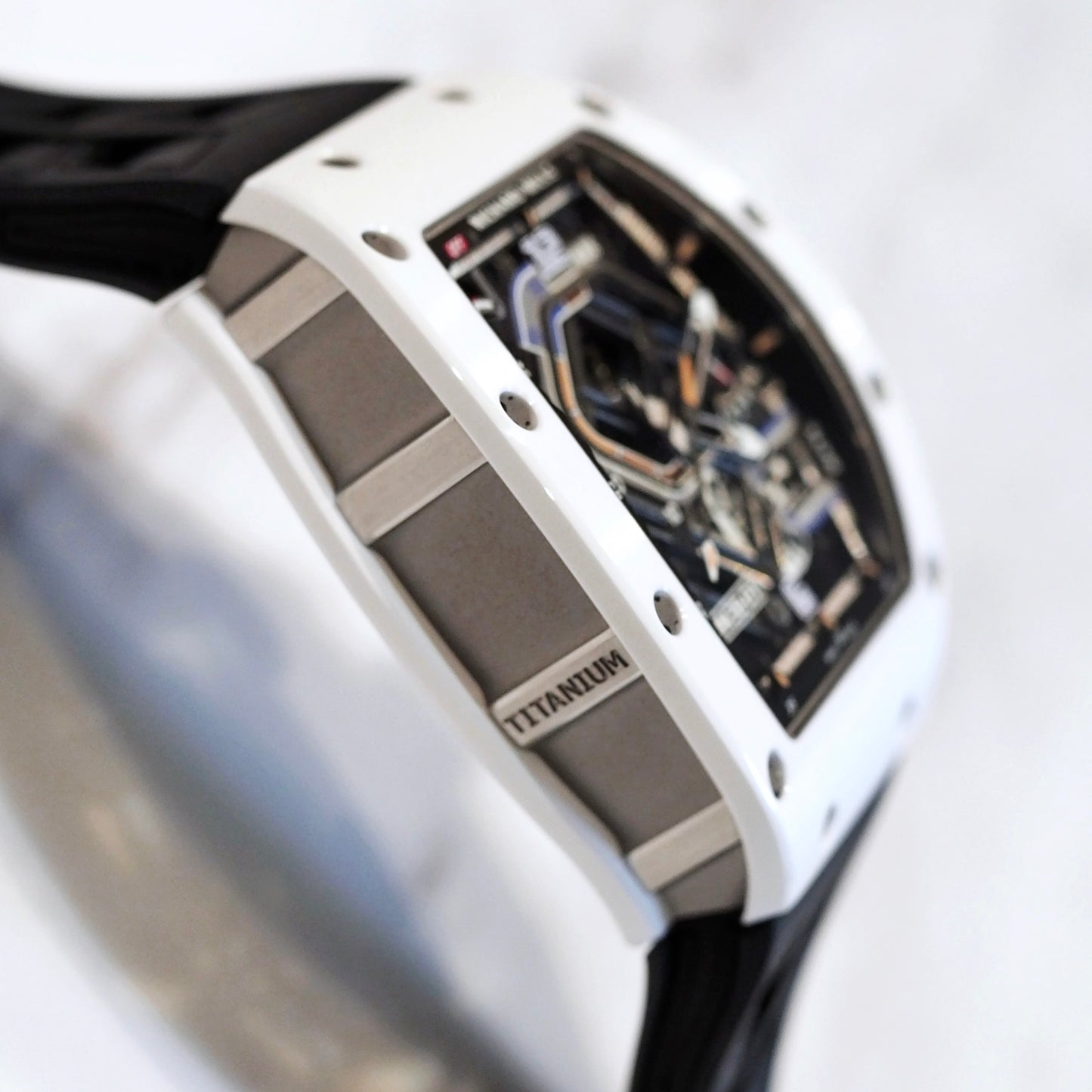 Richard Mille RM30-01 Automatic with Declutchable Rotor white ceramics - ART Luxury_Japan