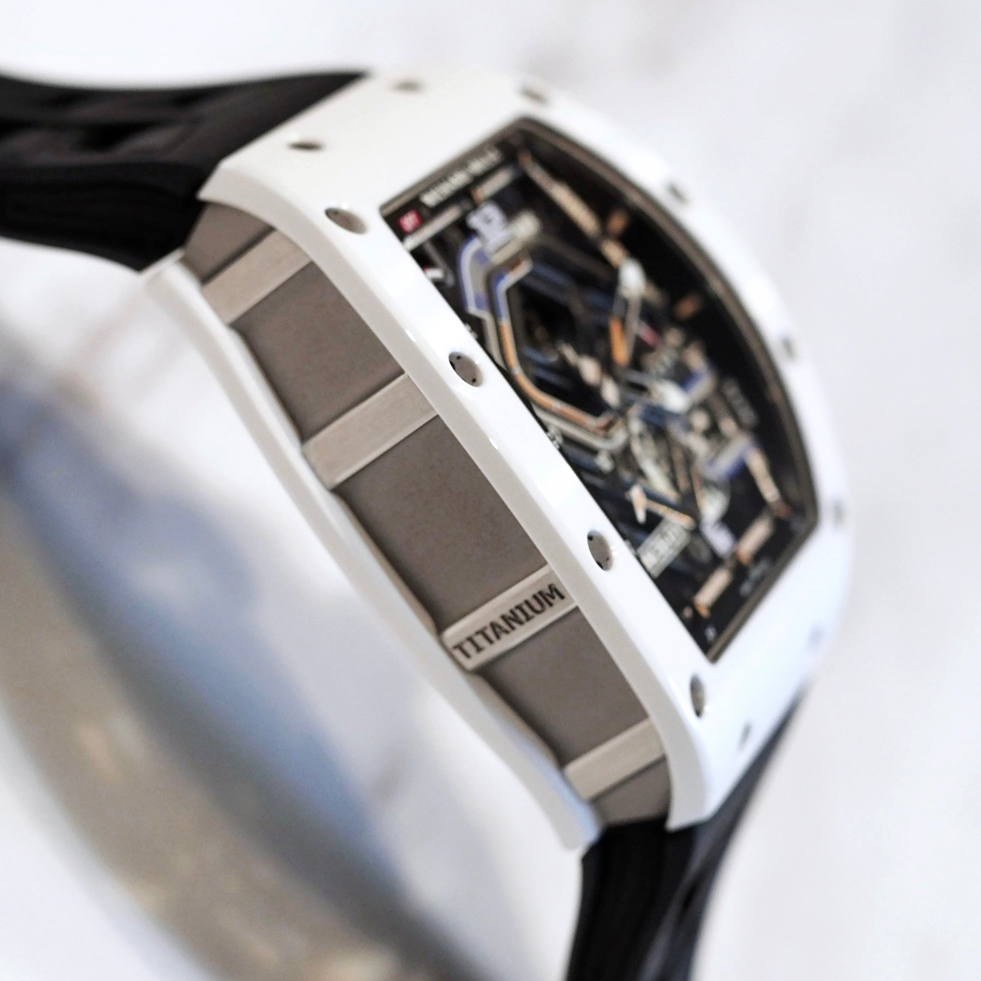 Richard Mille RM30-01 Automatic with Declutchable Rotor white ceramics - ART Luxury_Japan