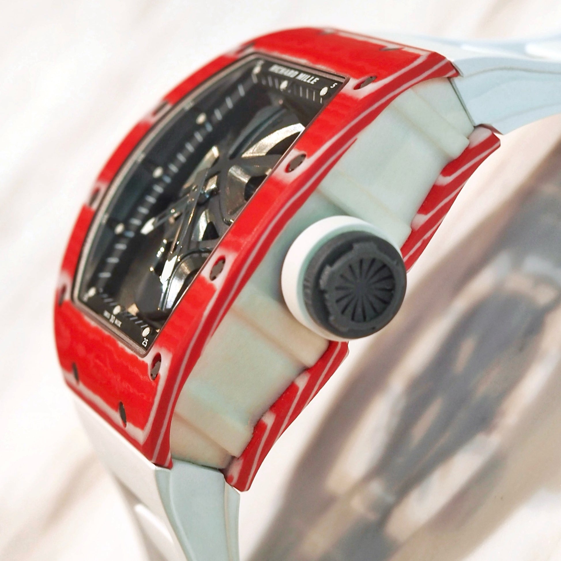 Richard Mille RM52-06 Red TPT Tourbillon Mask Limited Edition - ART Luxury_Japan