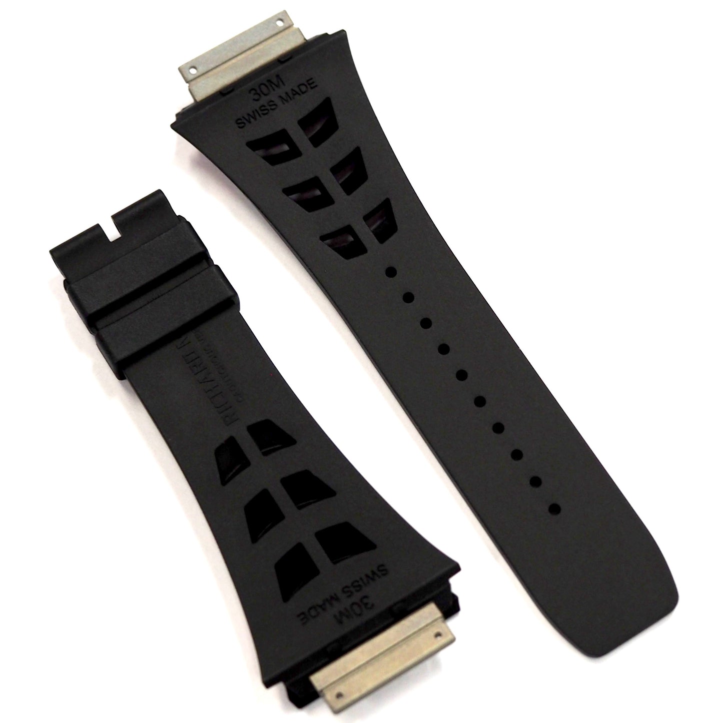 Richard Mille RM30 RUBBER STRAP BLACK / RED M SIZE - ART Luxury_Japan