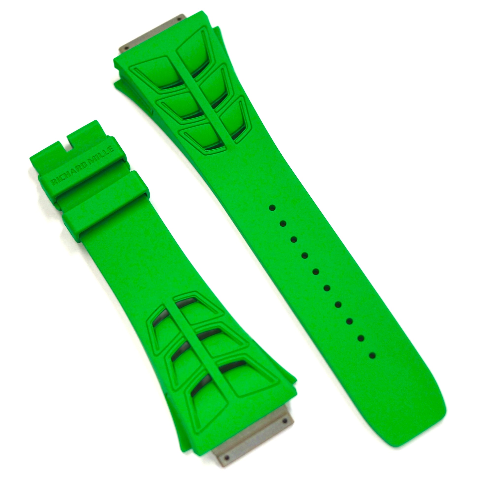 Richard Mille RM30 RUBBER STRAP LIGHT GREEN L SIZE - ART Luxury_Japan