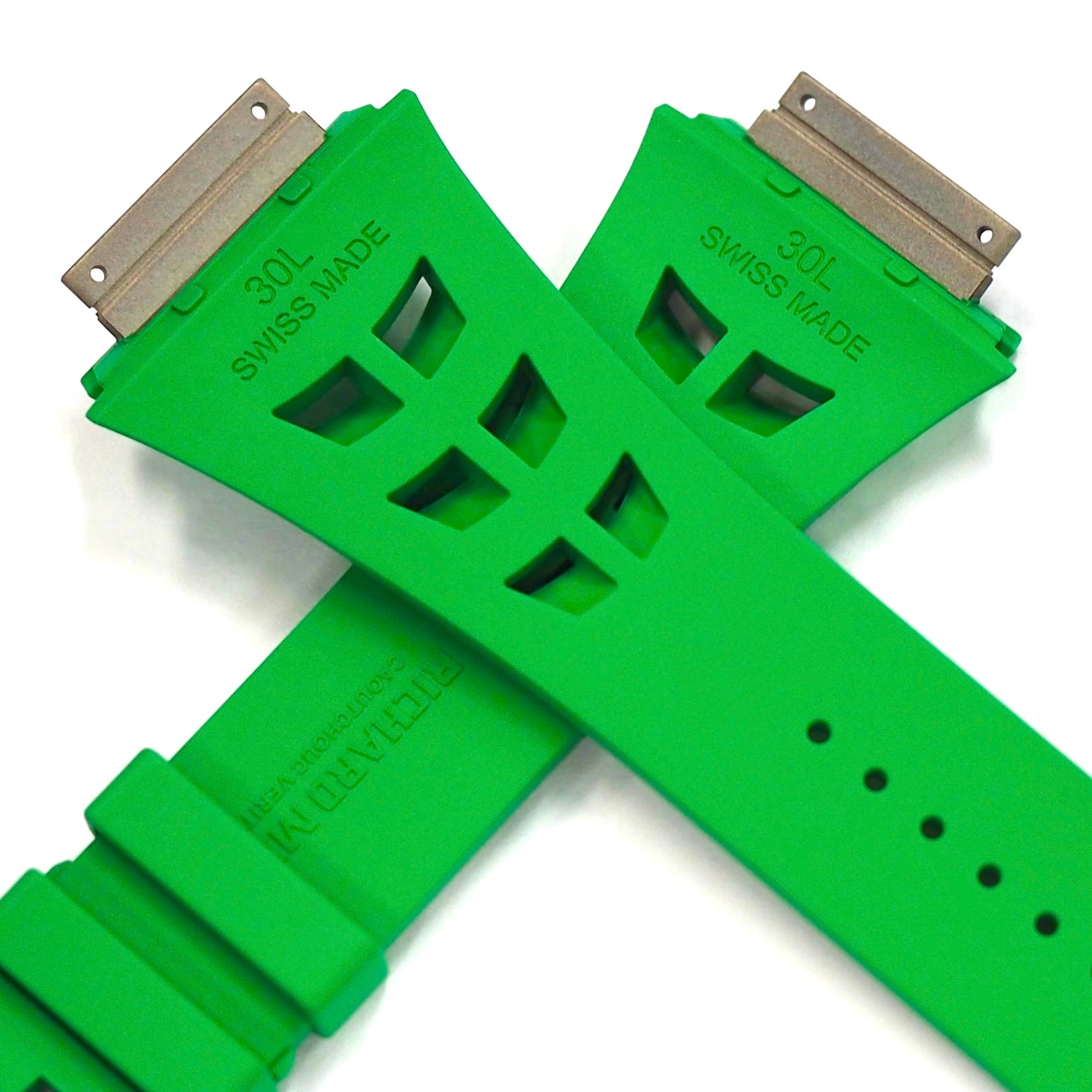 Richard Mille RM30 RUBBER STRAP LIGHT GREEN L SIZE - ART Luxury_Japan