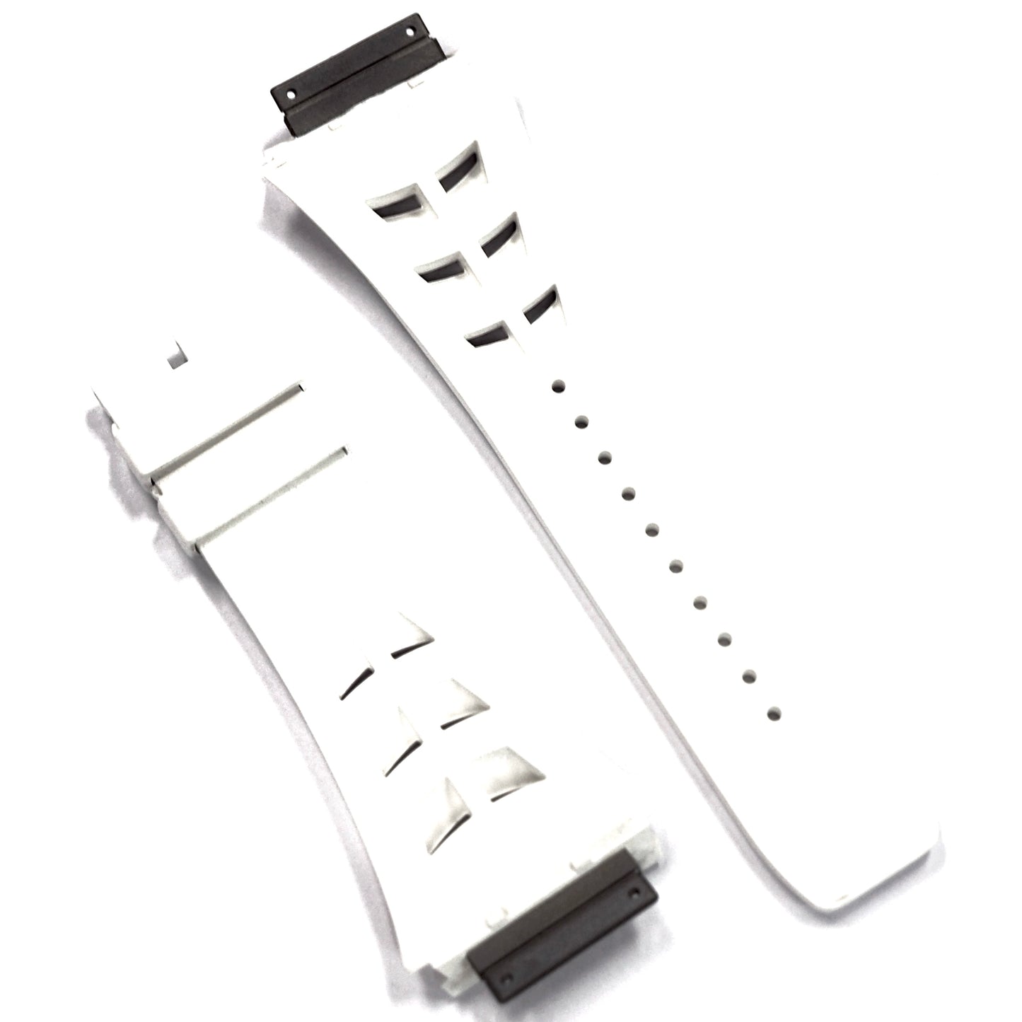 Richard Mille RM30 RUBBER STRAP WHITE / RED M SIZE - ART Luxury_Japan