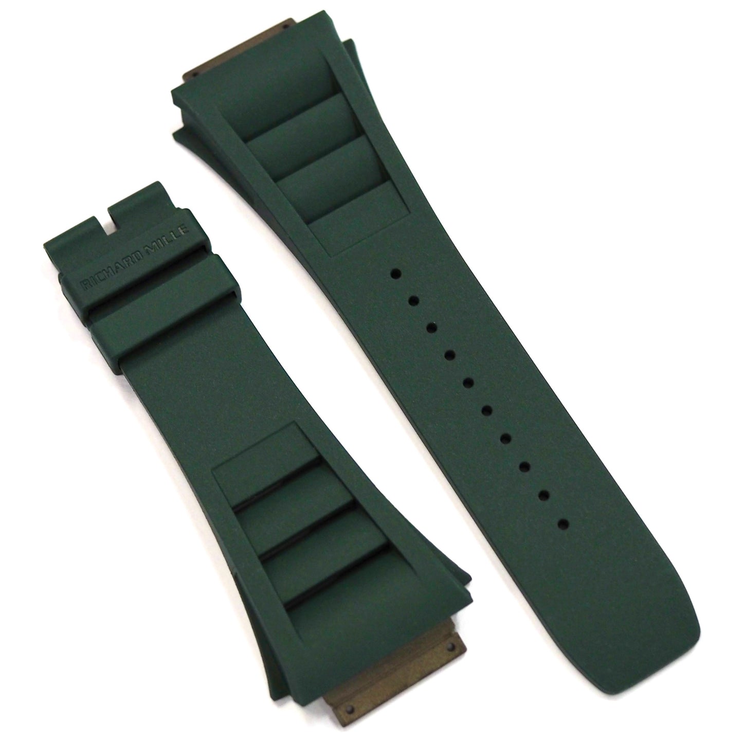 Richard Mille RM30 RUBBER STRAP DARK GREEN M SIZE - ART Luxury_Japan