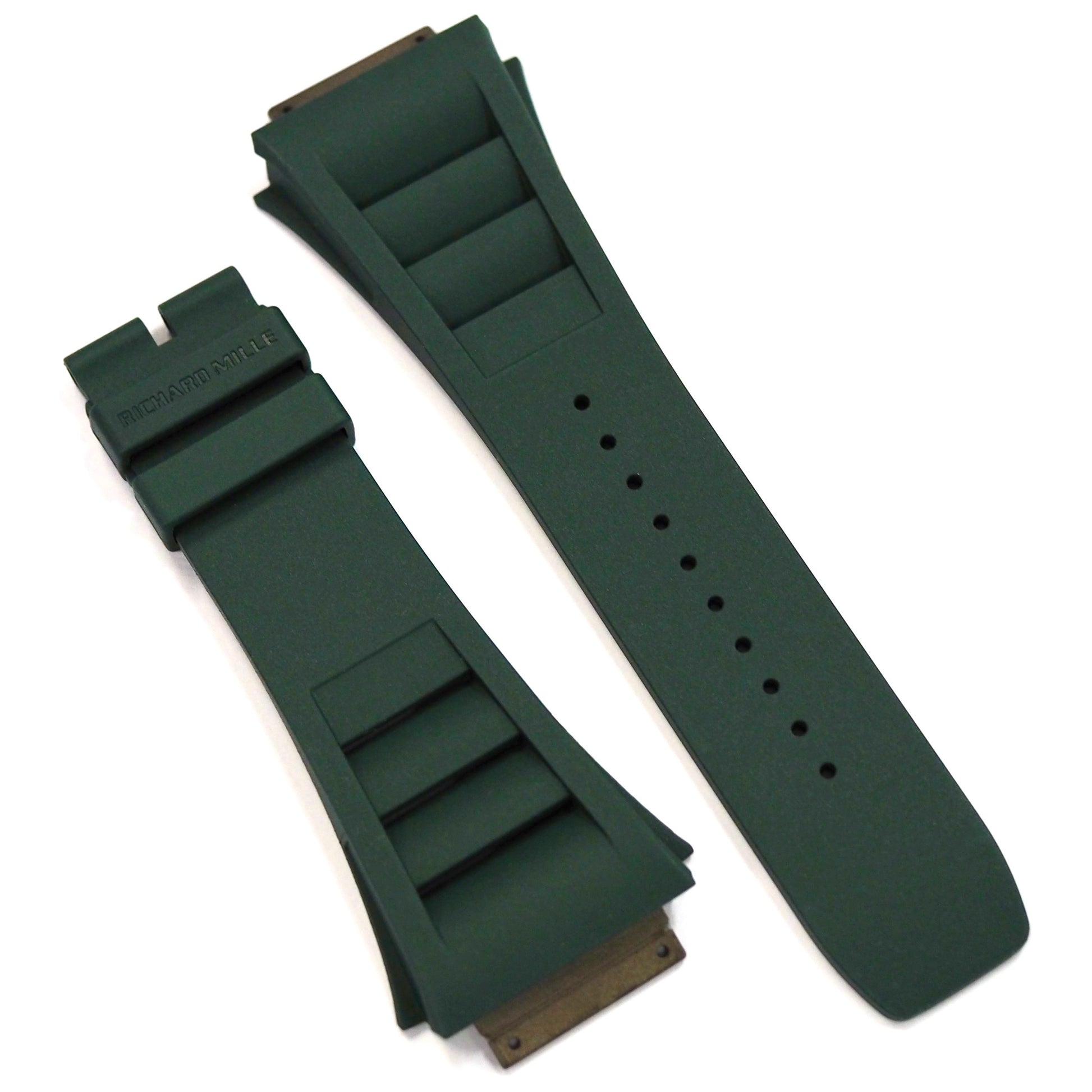 Richard Mille RM30 RUBBER STRAP DARK GREEN M SIZE - ART Luxury_Japan