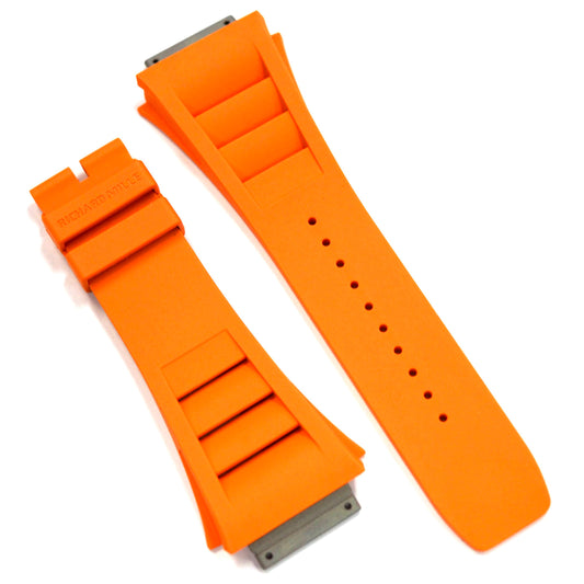 Richard Mille RM30 RUBBER STRAP ORANGE M SIZE - ART Luxury_Japan