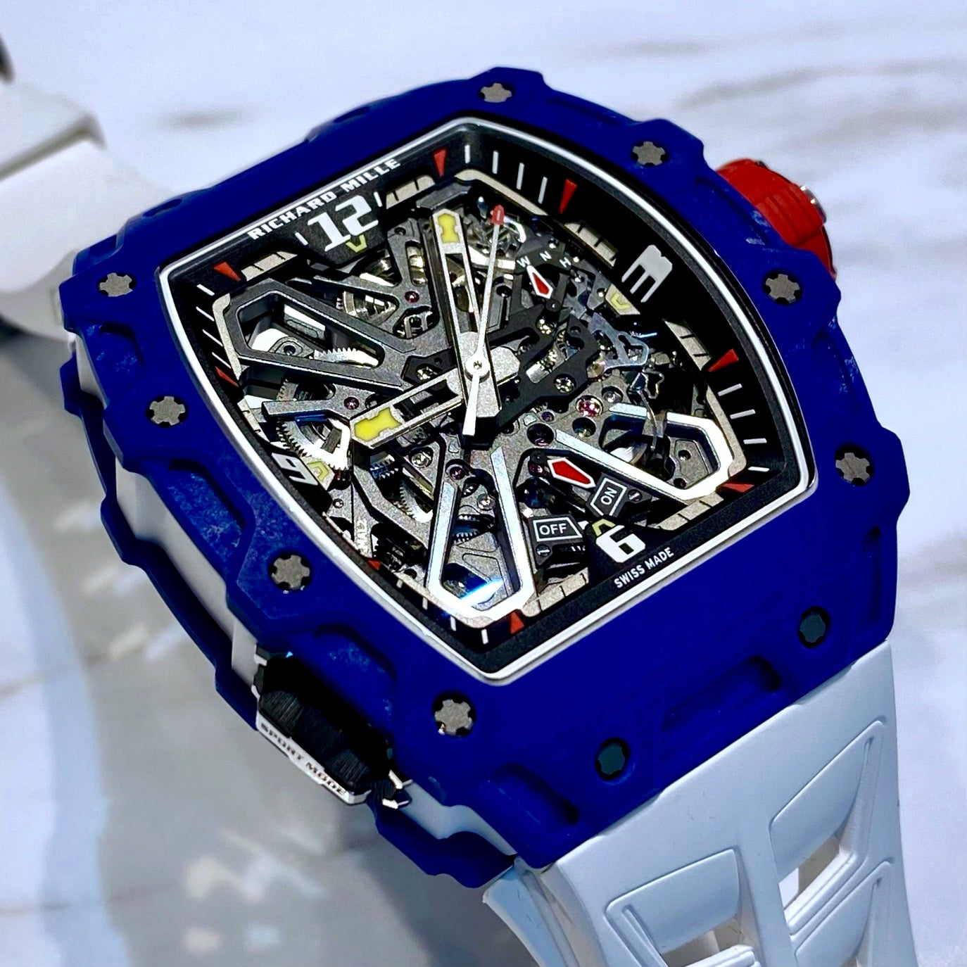 Richard Mille RM35-03 Automatic Winding Rafael Blue - ART Luxury_Japan