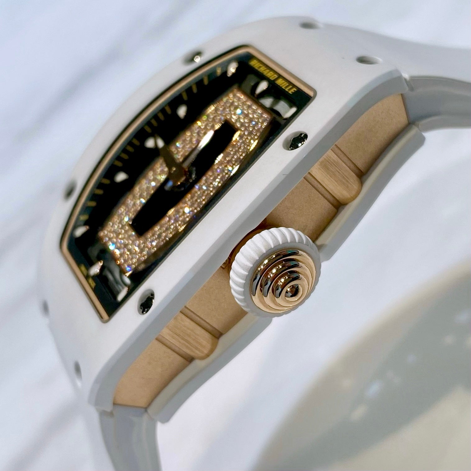 Richard Mille RM07-01 Automatic Winding White Ceramic Onyx - ART Luxury_Japan