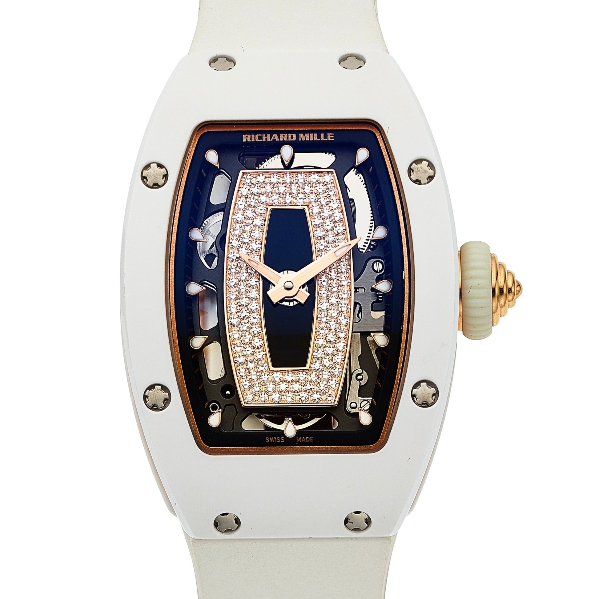 Richard Mille RM07-01 Automatic Winding White Ceramic Onyx - ART Luxury_Japan