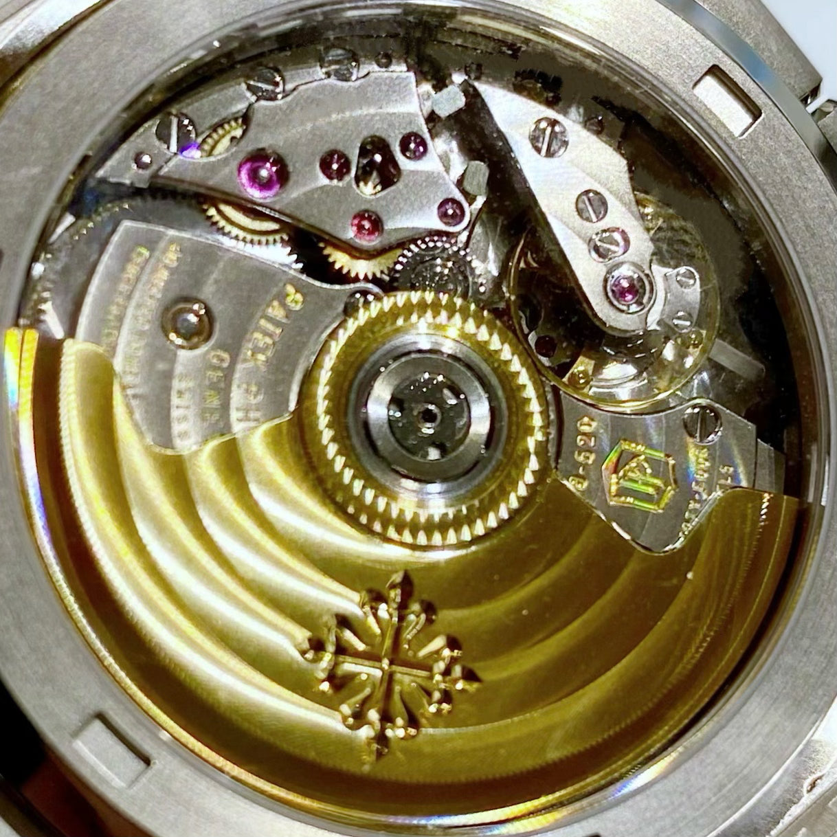 Patek Philippe Nautilus Chronograph Travel Time Baguette Diamond 5990/1400G-001 - ART Luxury_Japan