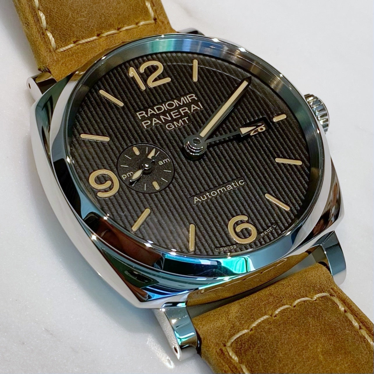 Panerai Radiomir 1940 3Days GMT Acciaio PAM00657 - ART Luxury_Japan