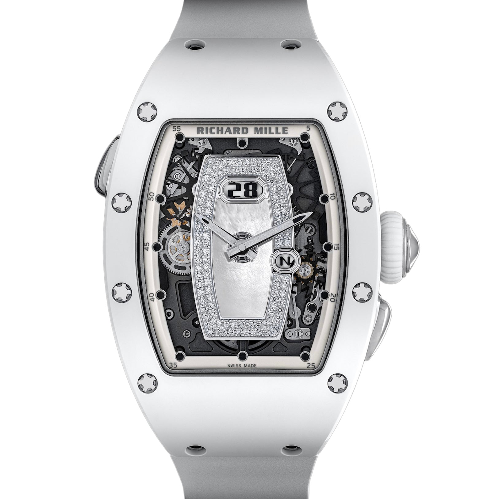 Richard Mille RM037 White Ceramic MOP - ART Luxury_Japan